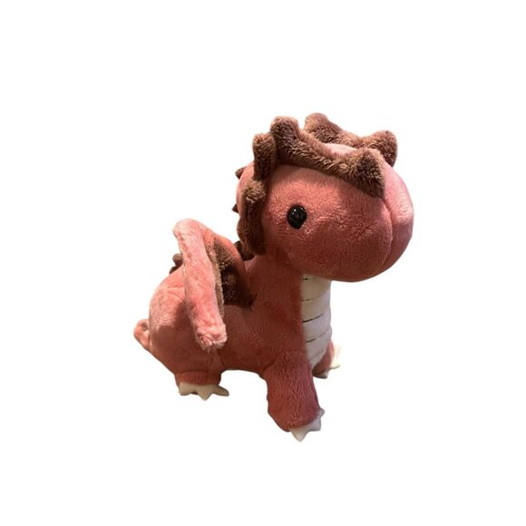 Bellzi Pink Mini Draggi the Dragon Plush Stuffed Animal Toy - Picture 14 of 14